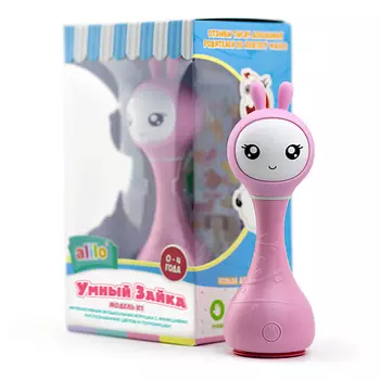 ALILO Интерактивная музыкальная игрушка Умный Зайка® R1. Распознавание цветов 1.0