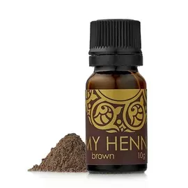 ALISA BON Хна для окраски бровей «My Henna» (коричневая)