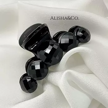 ALISHA&CO. Крабик для волос Black Sapphire