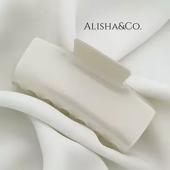 ALISHA&CO. Крабик для волос большой GLAZE