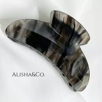 ALISHA&CO. Крабик для волос большой Sapphire Shell