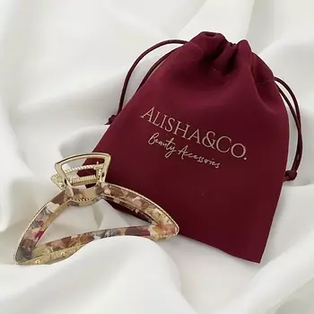 ALISHA&CO. Крабик для волос Bordo Style