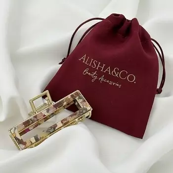 ALISHA&CO. Крабик для волос Bordo Style