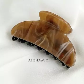 ALISHA&CO. Крабик для волос маленький Shell