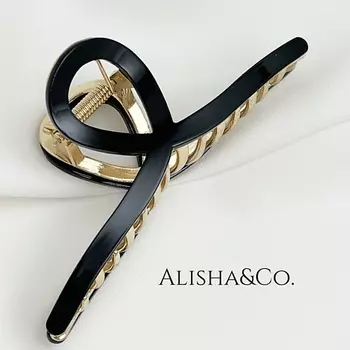 ALISHA&CO. Крабик для волос металлический Style Base