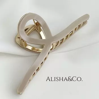 ALISHA&CO. Крабик для волос металлический Style Base