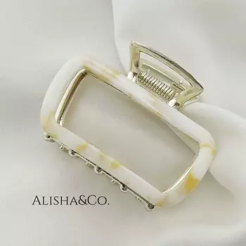 ALISHA&CO. Крабик для волос металлический Unique