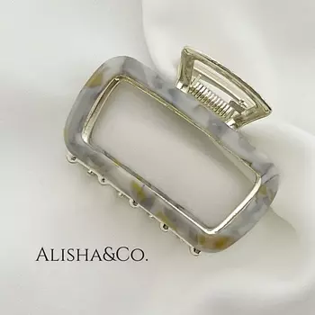 ALISHA&CO. Крабик для волос металлический Unique