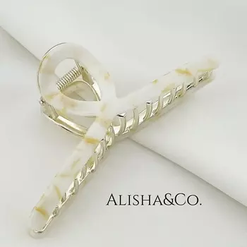 ALISHA&CO. Крабик для волос Pastelle