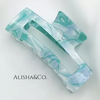 ALISHA&CO. Крабик для волос средний Акварель