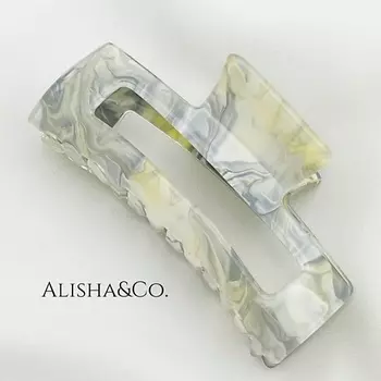 ALISHA&CO. Крабик для волос средний Акварель