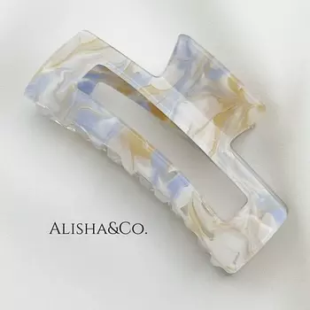 ALISHA&CO. Крабик для волос средний Акварель