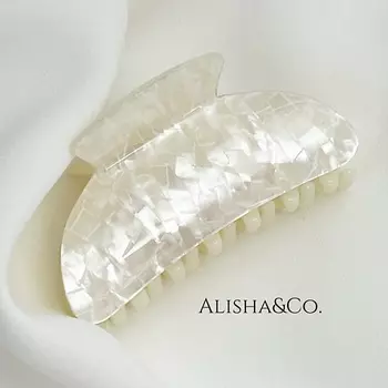 ALISHA&CO. Крабик для волос средний Shell
