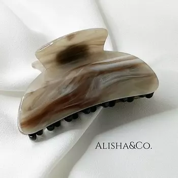 ALISHA&CO. Крабик для волос средний Shell