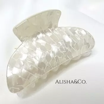 ALISHA&CO. Крабик для волос средний Shell