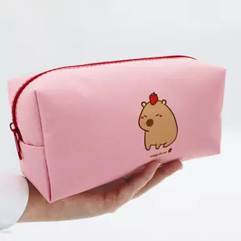 ALISSIROSSI Косметичка пенал большой Капибара 21х7х9см