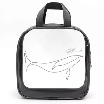 ALISSIROSSI Косметичка-сумка прозрачная из пленки 24 х 9 х 25 см