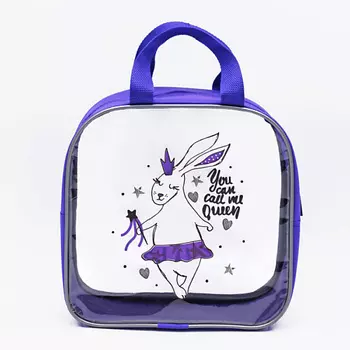 ALISSIROSSI Косметичка-сумка женская прозрачная из пленки "Зайка"