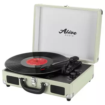 ALIVE AUDIO Виниловый проигрыватель GLAM Mist c Bluetooth
