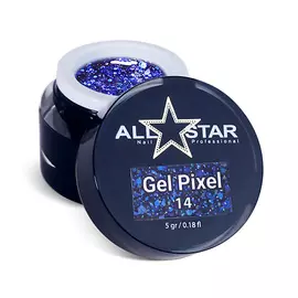 ALL STAR PROFESSIONAL Гель для дизайна ногтей, "Gel Pixel 01"