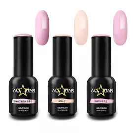 ALL STAR PROFESSIONAL Набор Гель-лаков для маникюра ROMANTIC