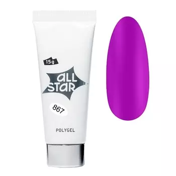 ALL STAR PROFESSIONAL Полигель моделирующий для наращивания ногтей