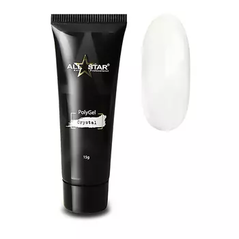 ALL STAR PROFESSIONAL PolyGel "Crystal" для моделирования и укрепления ногтей