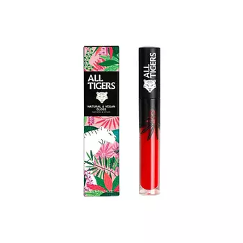 ALL TIGERS Блеск для губ Natural And Vegan Gloss