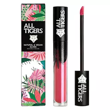 ALL TIGERS Блеск для губ Natural And Vegan Gloss