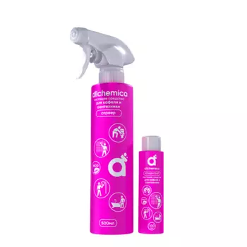 ALLCHEMICA Cредство для очистки сантехники и плитки концентрат + спреер