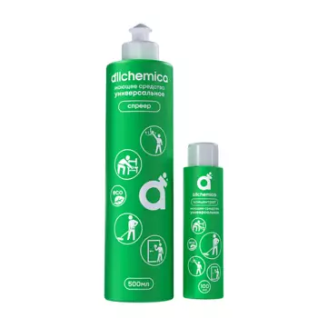 ALLCHEMICA Универсальное моющее средство КОНЦЕНТРАТ + дозатор многоразовый