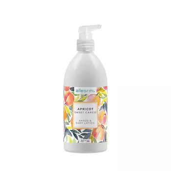 ALLEGRINI. Лосьон для рук и тела с протеинами молока APRICOT 500.0