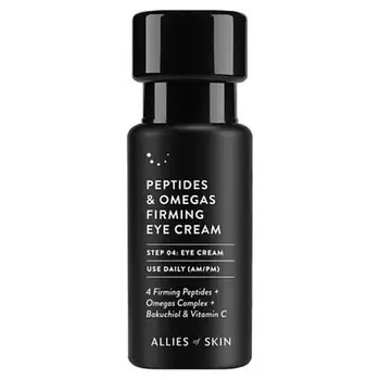ALLIES OF SKIN Крем для кожи вокруг глаз Peptides & Omegas Firming