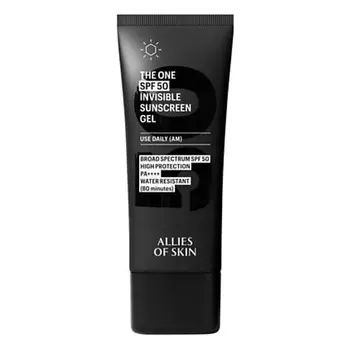 ALLIES OF SKIN Солнцезащитный гель THE ONE SPF 50 Invisible Sunscreen Gel