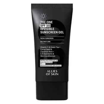 ALLIES OF SKIN Солнцезащитный гель THE ONE SPF 50 Invisible Sunscreen Gel