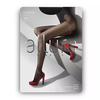 ALLURE Колготки Lacerta 40 ден nero 2
