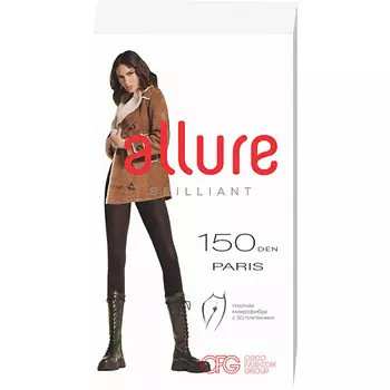 ALLURE Колготки женские 150 ден микрофибра Paris nero