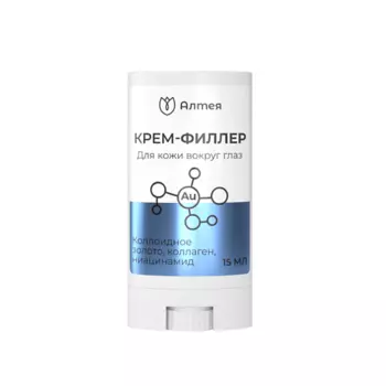 АЛТЕЯ Крем для лица антивозрастной, крем филлер вокруг глаз, с коллагеном с ниацинамидом