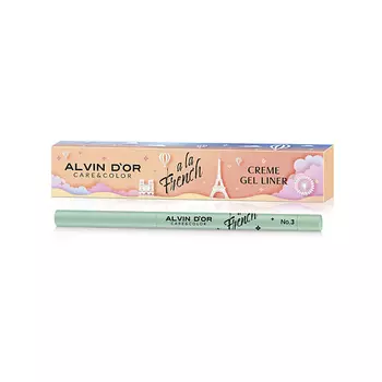 ALVIN D’OR Кремовый лайнер для глаз CREME GEL LINER A LA FRENCH