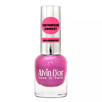 ALVIN D’OR Лак для ногтей HOLOGRAPHIC, 01 Сияющие небеса