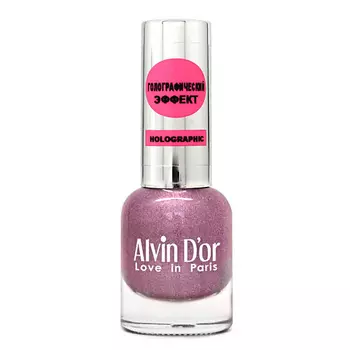 ALVIN D’OR Лак для ногтей HOLOGRAPHIC, 01 Сияющие небеса