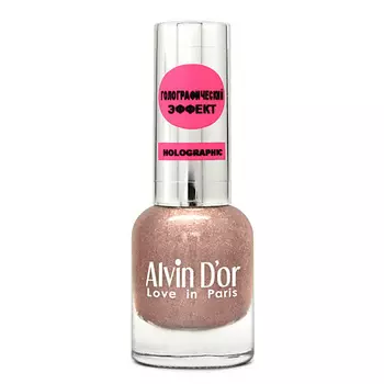 ALVIN D’OR Лак для ногтей HOLOGRAPHIC, 01 Сияющие небеса
