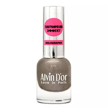 ALVIN D’OR Лак для ногтей HOLOGRAPHIC, 01 Сияющие небеса