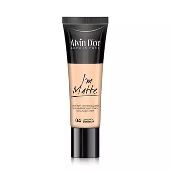 ALVIN D’OR Матовый тональный крем I'M MATTE