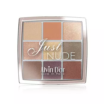 ALVIN D’OR Палетка теней для век JUST NUDE