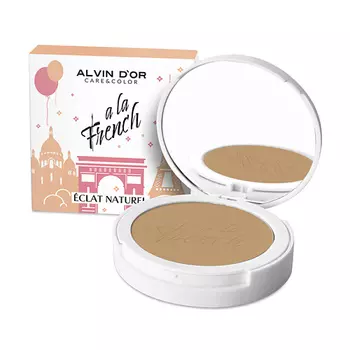 ALVIN D’OR Пудра компактная фиксирующая ECLAT NATUREL A LA FRENCH