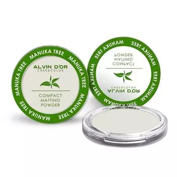 ALVIN D’OR Пудра компактная Manuka Tree