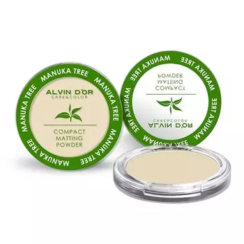 ALVIN D’OR Пудра компактная Manuka Tree