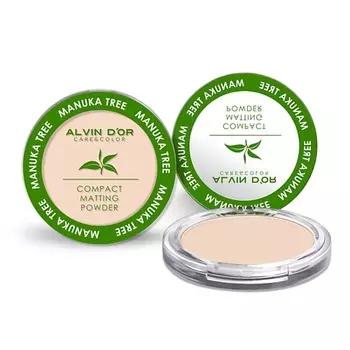 ALVIN D’OR Пудра компактная Manuka Tree