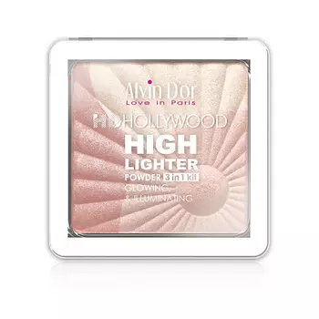 ALVIN D’OR Пудровый хайлайтер HD HOLLYWOOD